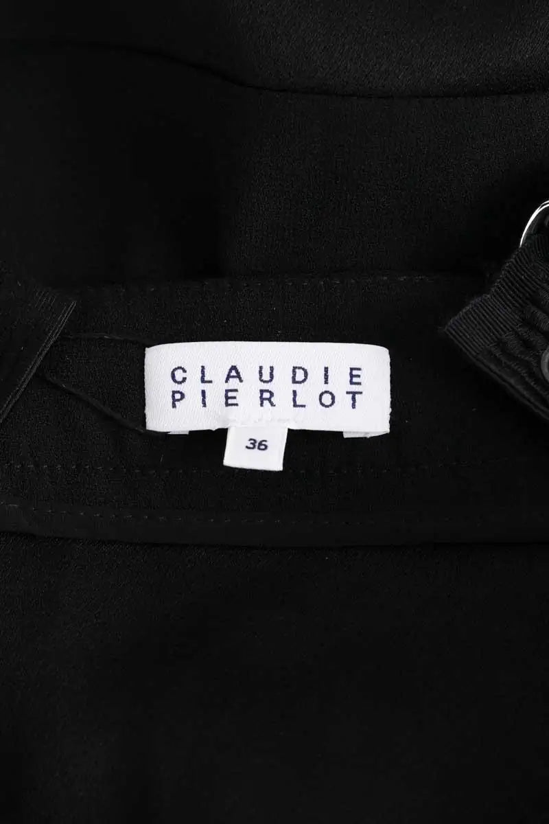 Mini jupe Claudie Pierlot Noir en Synthétique