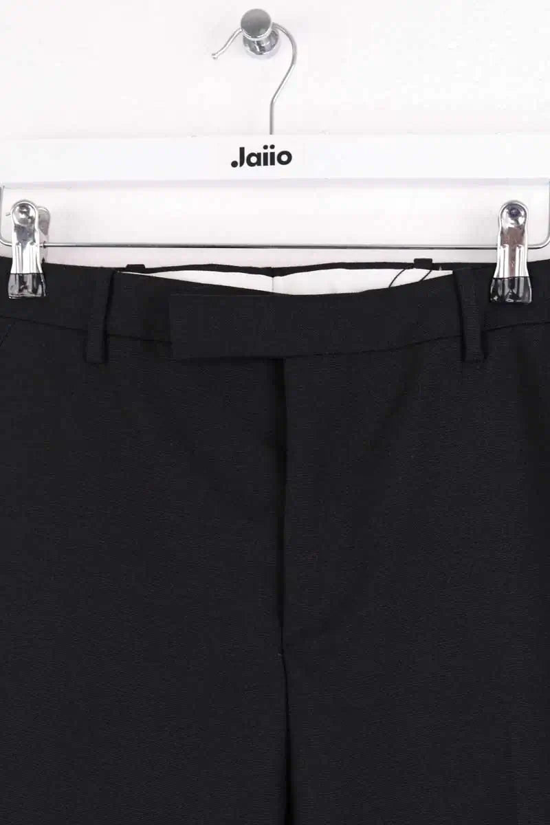 Pantalon droit Louis Vuitton Noir en Laine