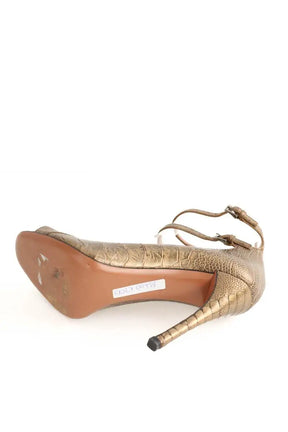 Talons Alaïa  Doré