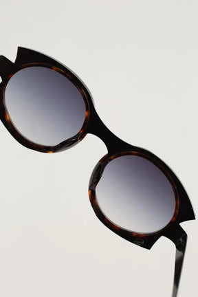 Lunettes de soleil Theo Flores  Marron