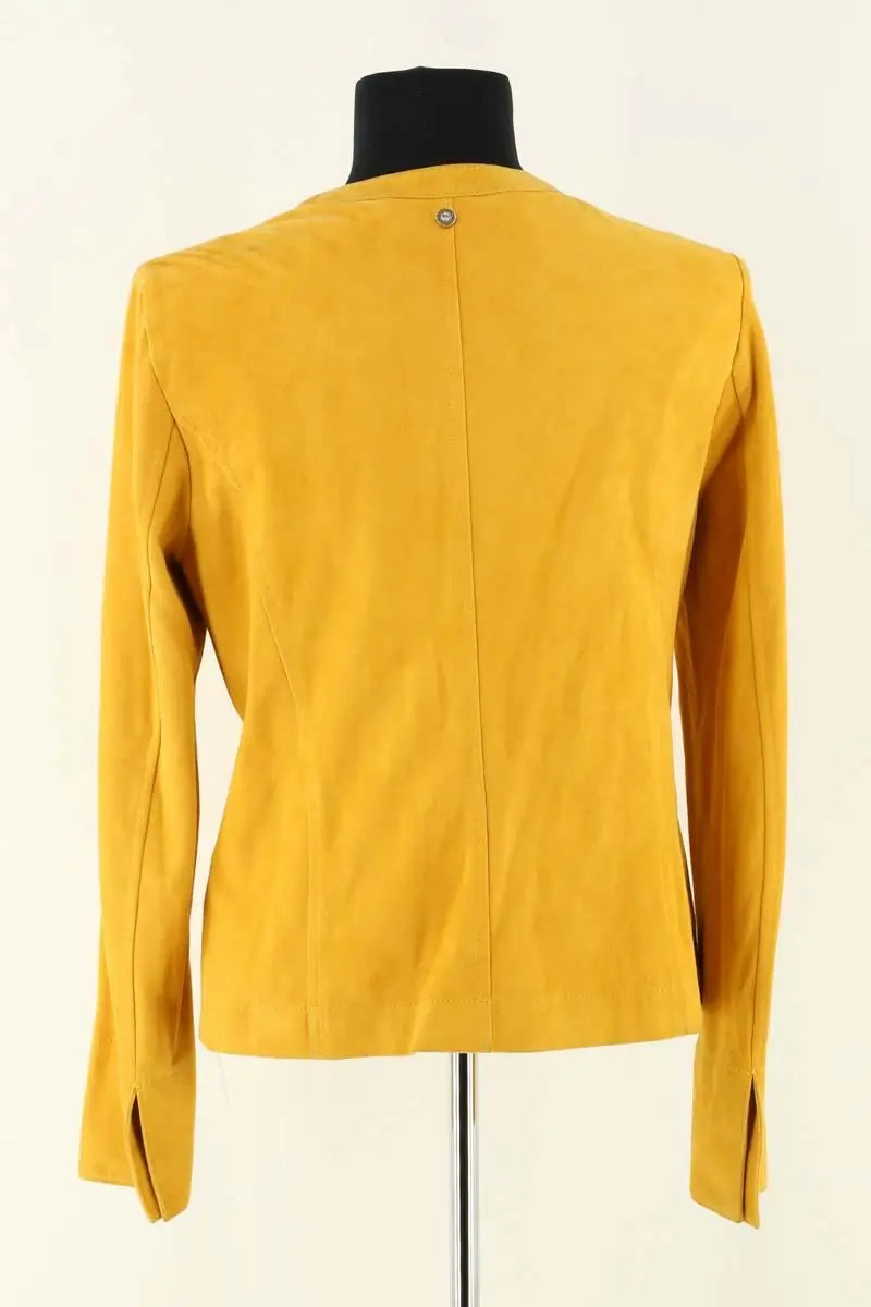 Veste Liu Jo Jaune en Cuir