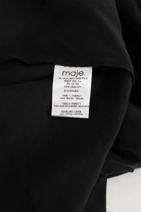 Robe Maje  Noir