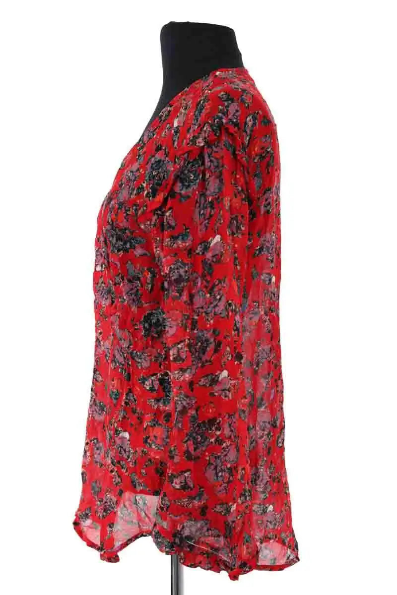 Blouse Iro Dolla Rouge en Viscose