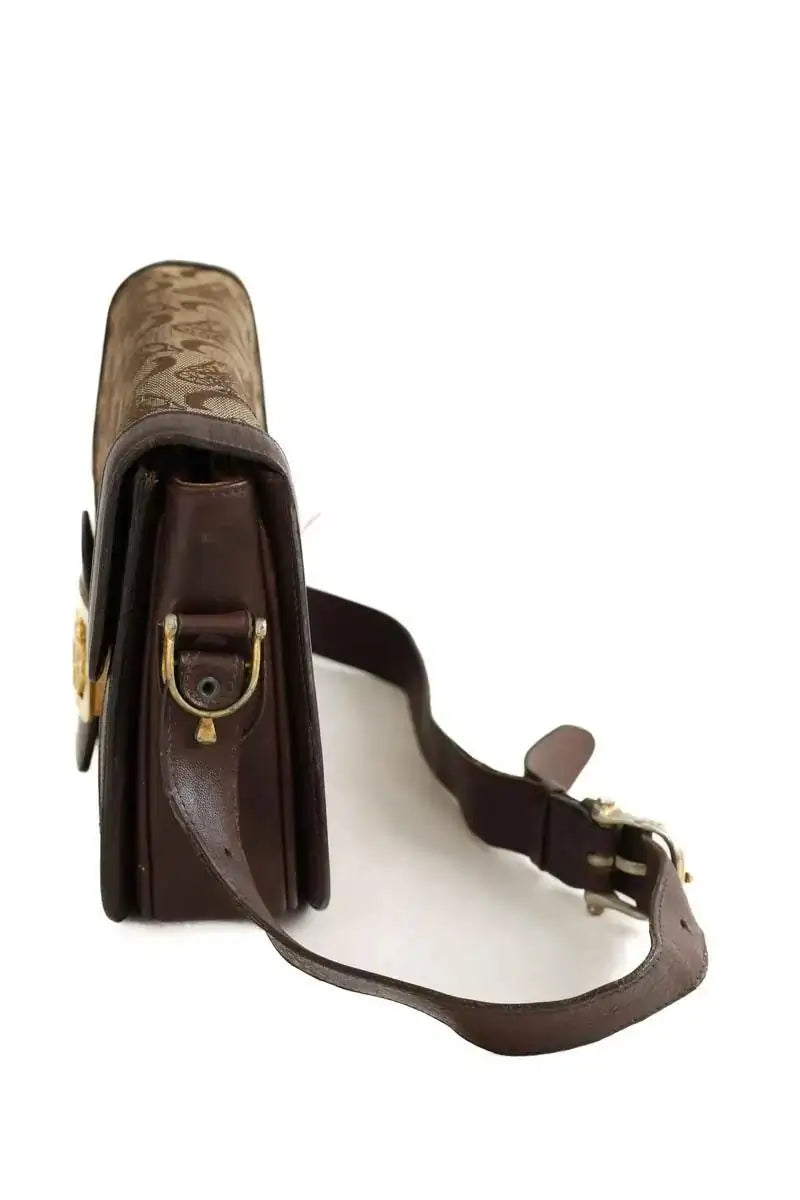 Sac à bandoulière Celine Crécy vintage Marron en Cuir