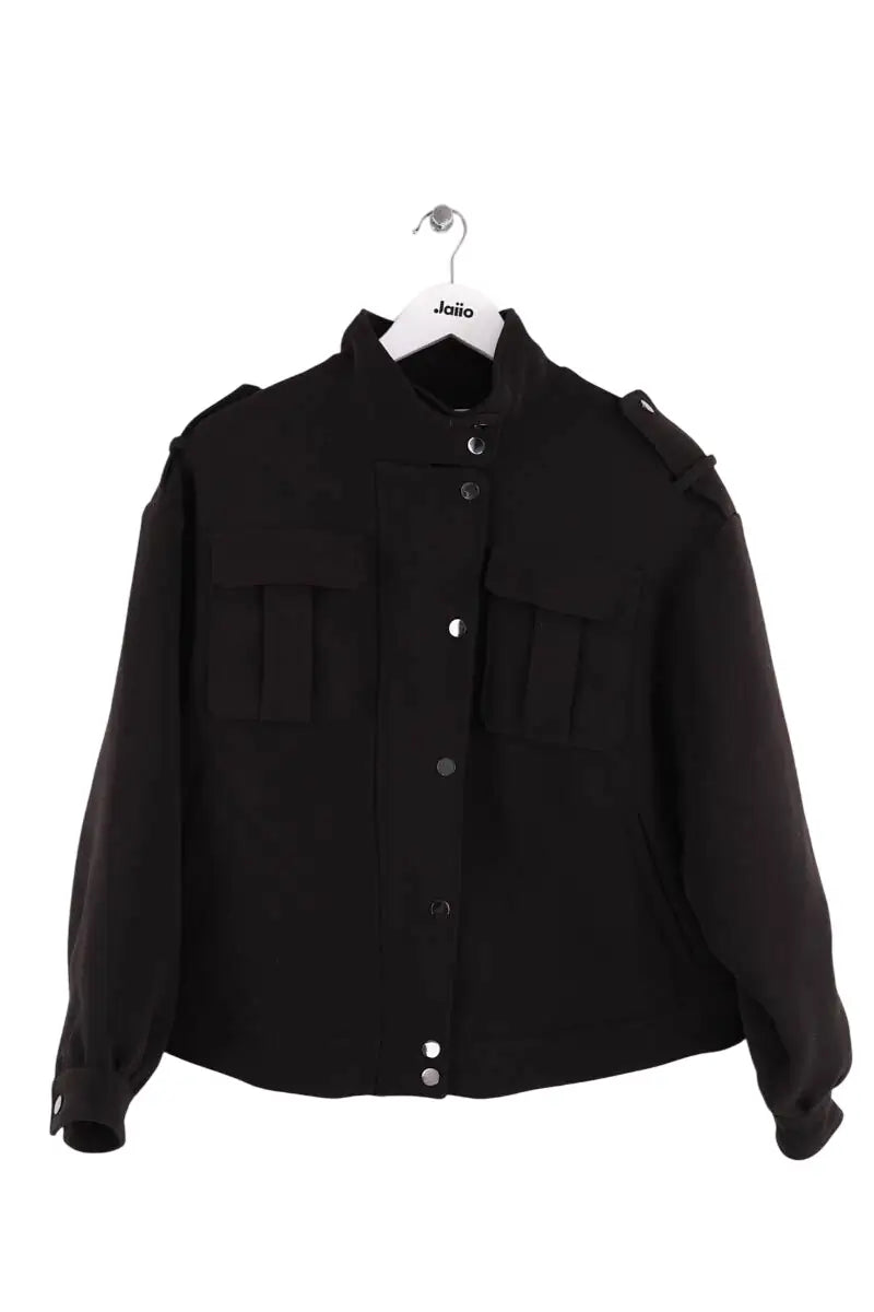 Blouson Ba&Sh Noir en Synthétique, taille S - Seconde Main