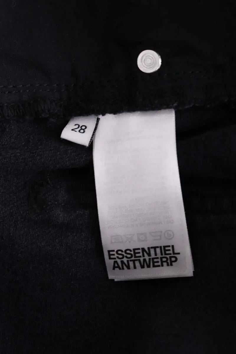 Jean large Essentiel Antwerp Noir en Coton