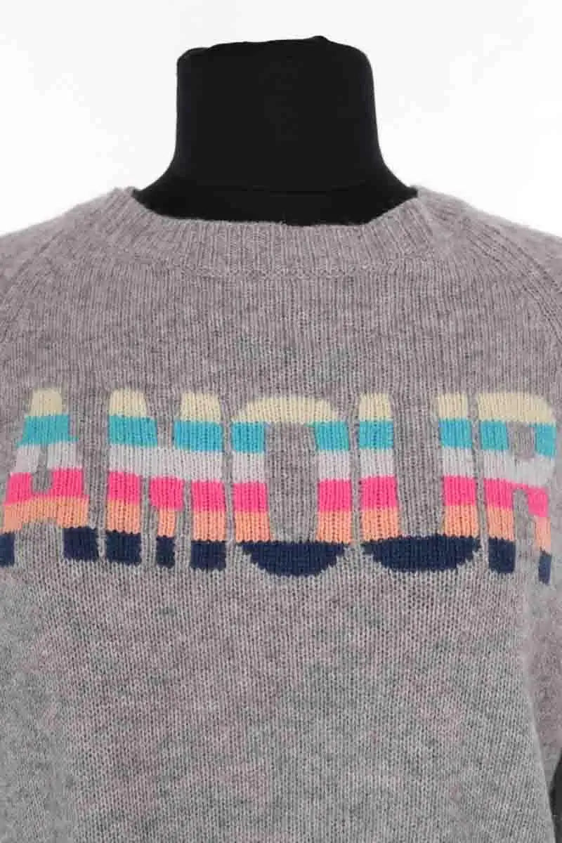 Pull Zadig & Voltaire Gris en Cachemire