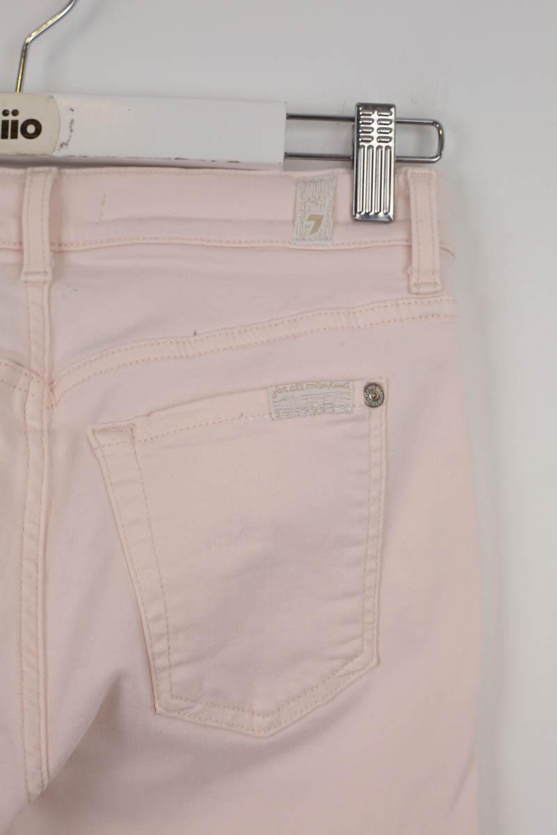 Slim 7 For All Mankind  Rose