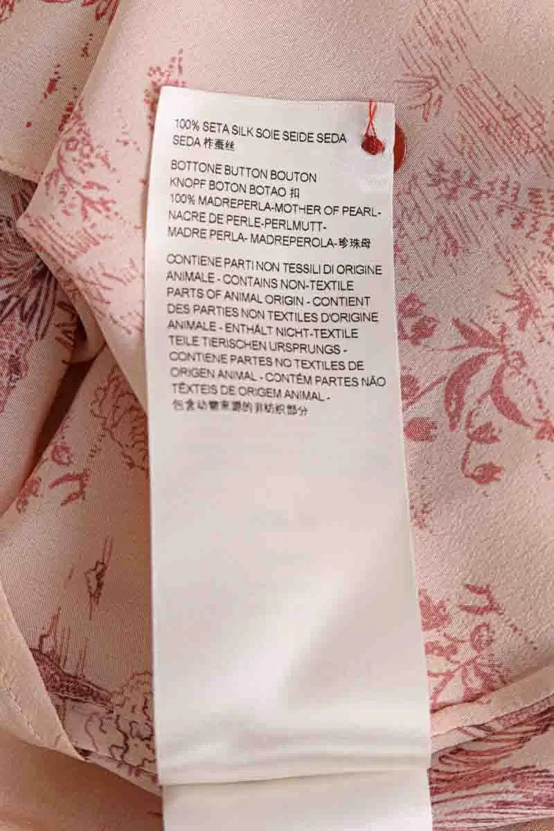 Blouse Momoni Beige en Soie