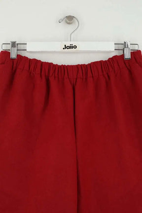 Bermuda Comme Des Garçons Rouge en Synthétique