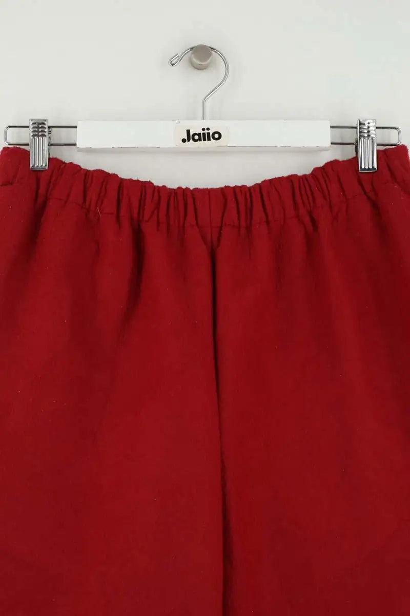 Bermuda Comme Des Garçons Rouge en Synthétique