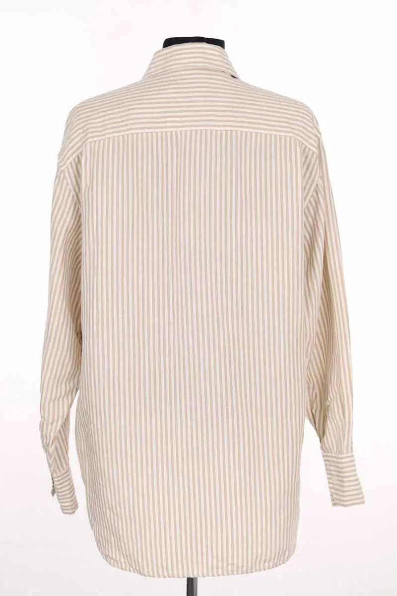 Chemise Lacoste Beige en Lin