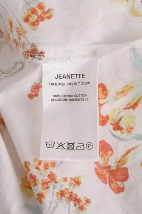 Jupe Tara Jarmon Jeanette Blanc en Coton