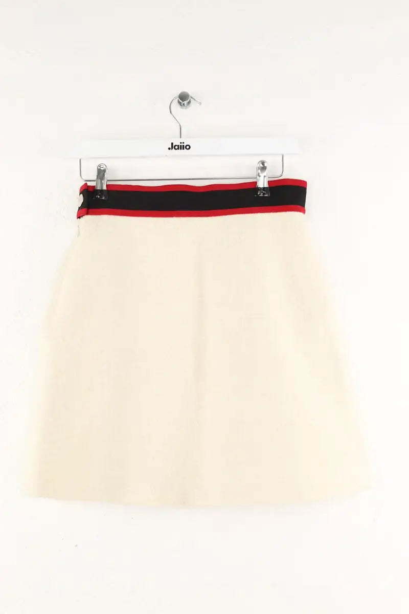 Mini jupe Maje  Blanc