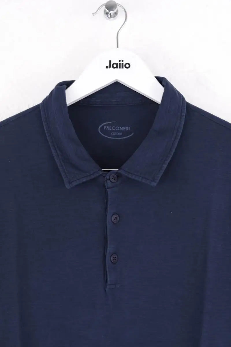 Polo Falconeri Marine en Coton