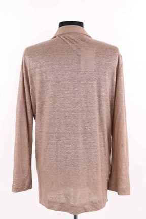 Cardigan Notshy Beige en Lin