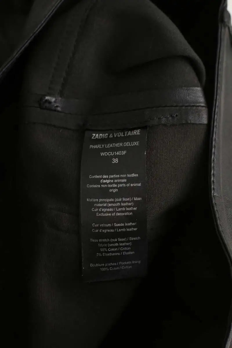 Pantalon slim Zadig & Voltaire  Noir