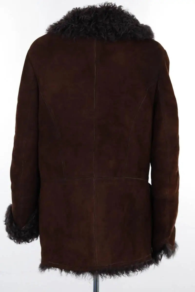 Peau Lainée Kenzo Marron en Cuir