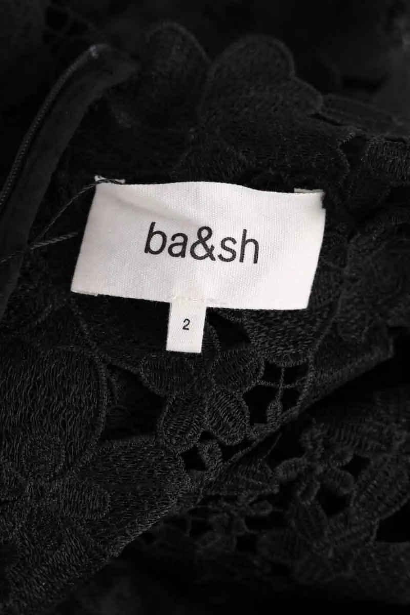 Blouse en dentelle Ba&Sh Noir en Synthétique