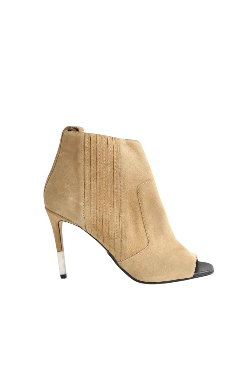 Talons Balmain  Marron