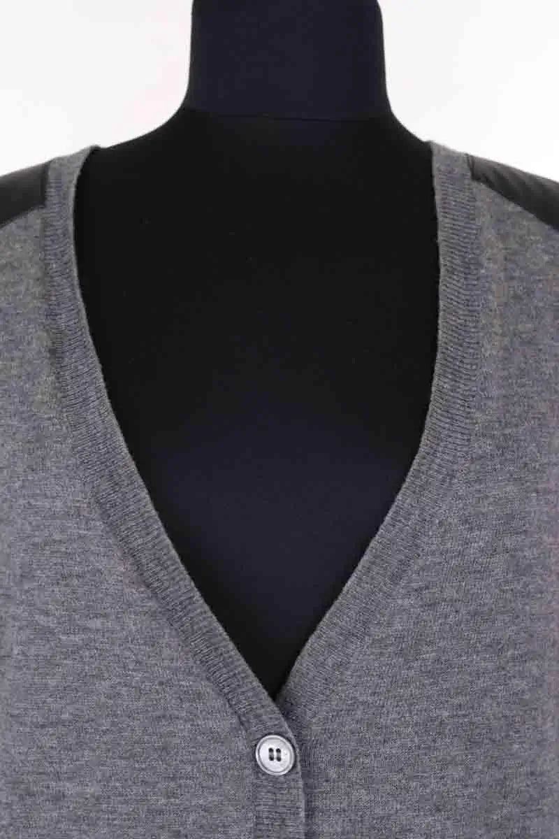 Cardigan Zadig & Voltaire Anthracite en Laine