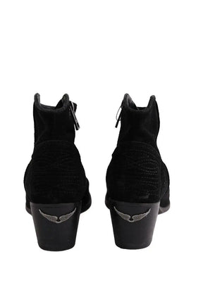 Boots Zadig & Voltaire Noir en Cuir