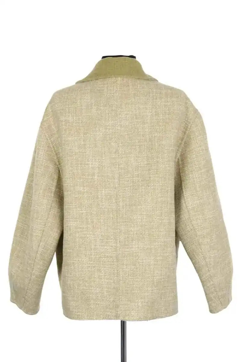 Veste Sandro Vert en Laine