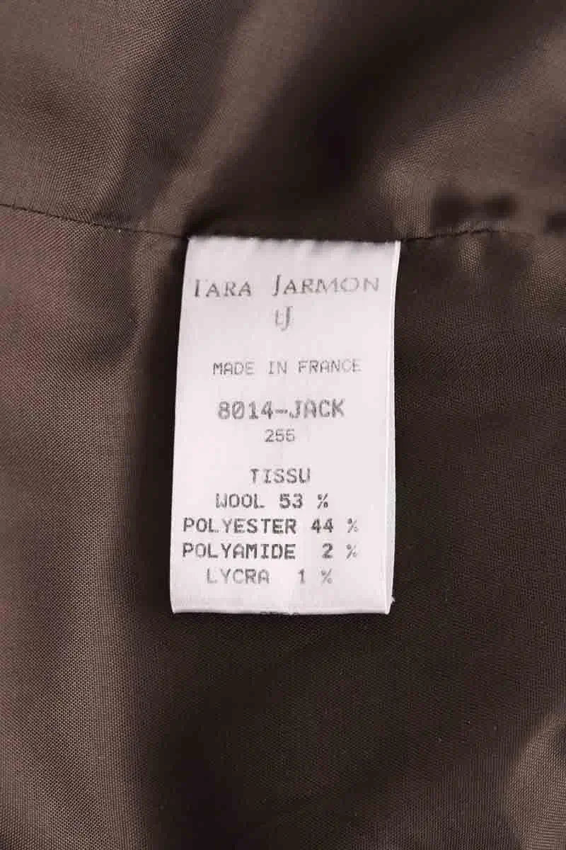 Jupe Tara Jarmon Marron en Laine