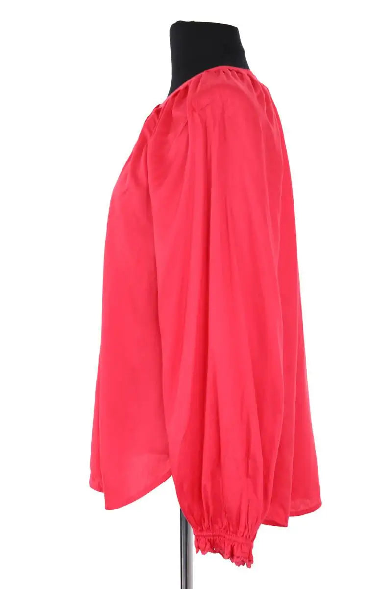 Blouse Louise Misha Rouge en Viscose