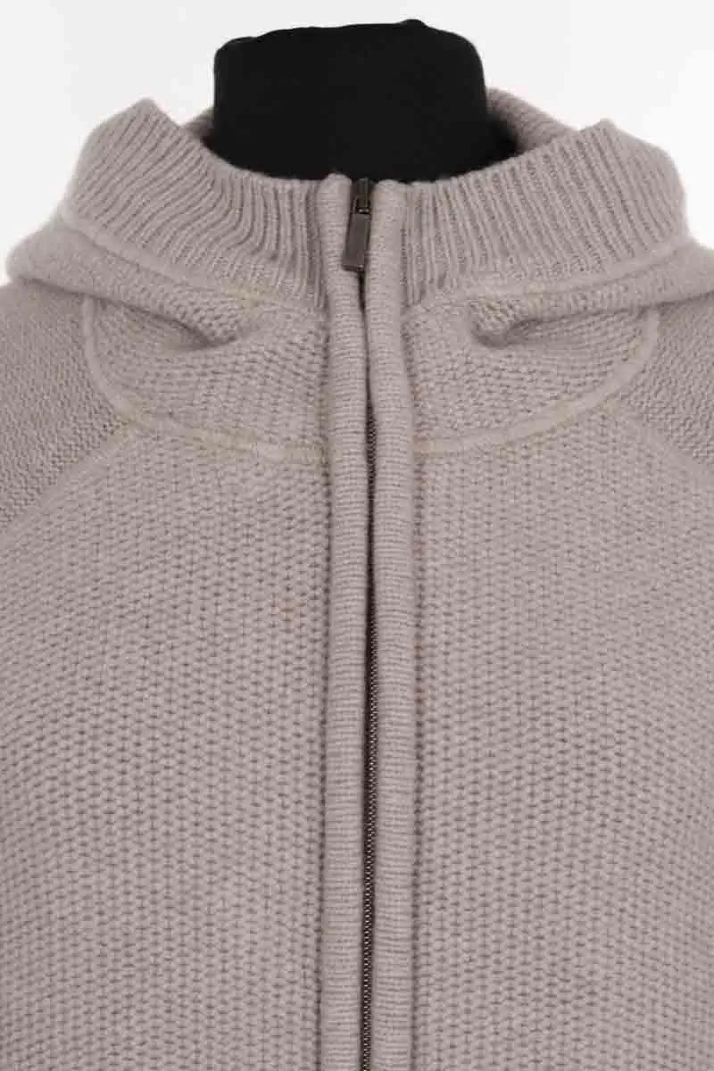 Sweatshirt zippé Max Mara Gris en Synthétique