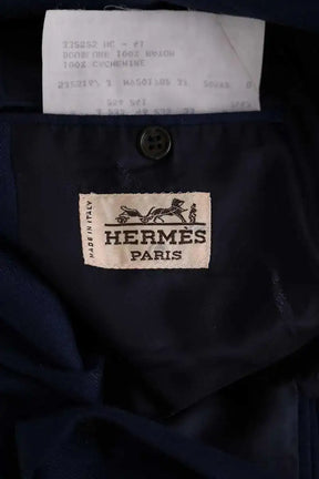 Costume Hermès Marine en Cachemire