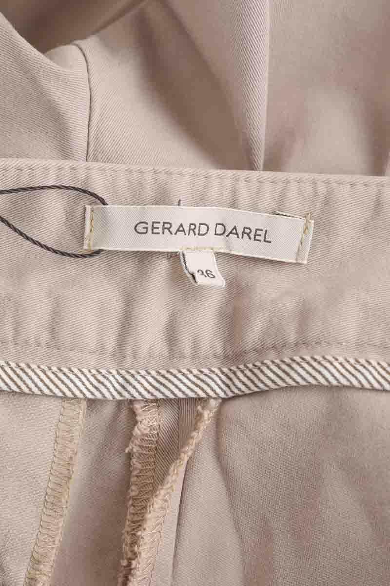 Pantalon droit Gerard Darel  Marron