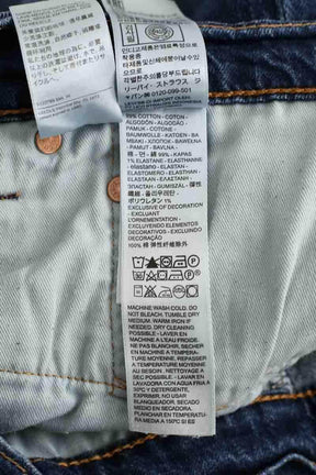 Jean droit Levi's 502 Bleu