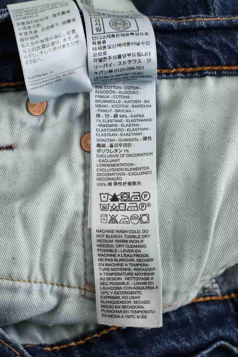 Jean droit Levi's 502 Bleu