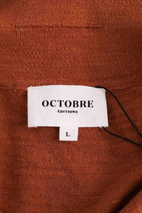 Chemise Octobre Orange en Coton