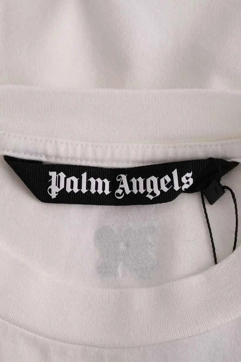 T-shirt Palm Angels Ecru en Coton