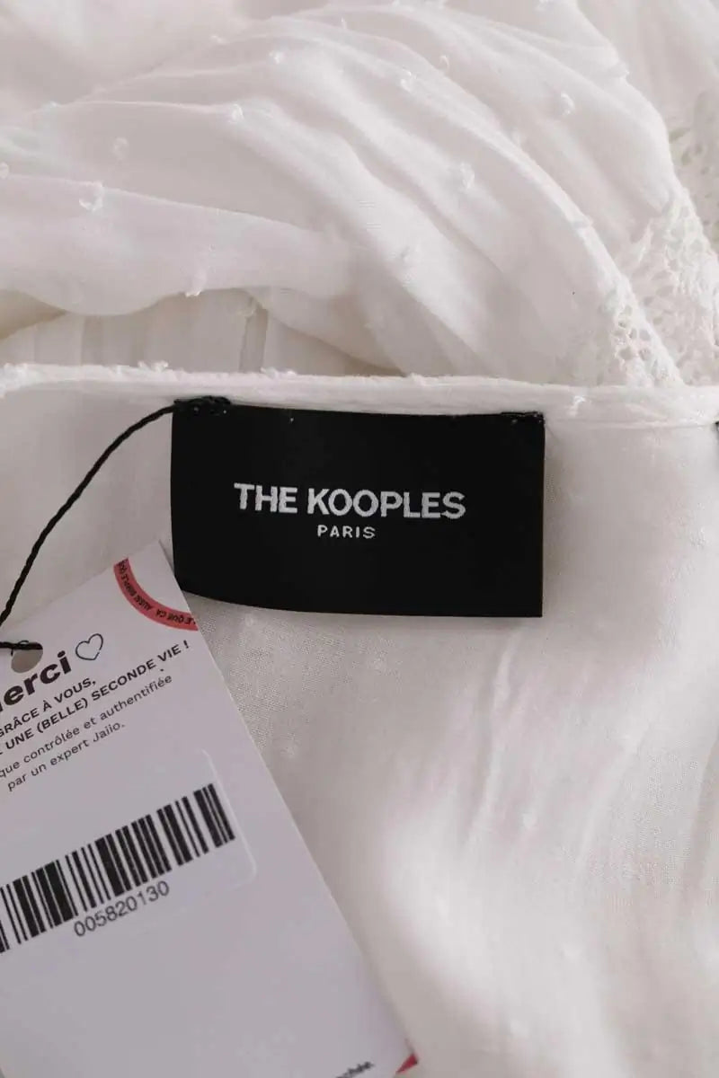 Robe The Kooples Blanc en Viscose