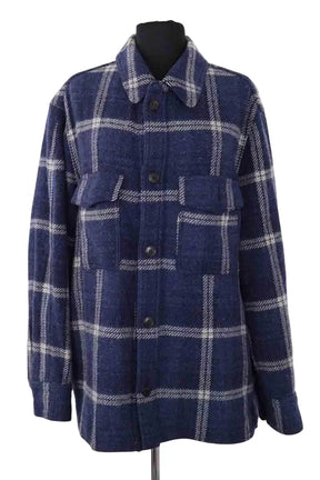 Veste Isabel Marant Bleu en Laine, taille L - Seconde Main