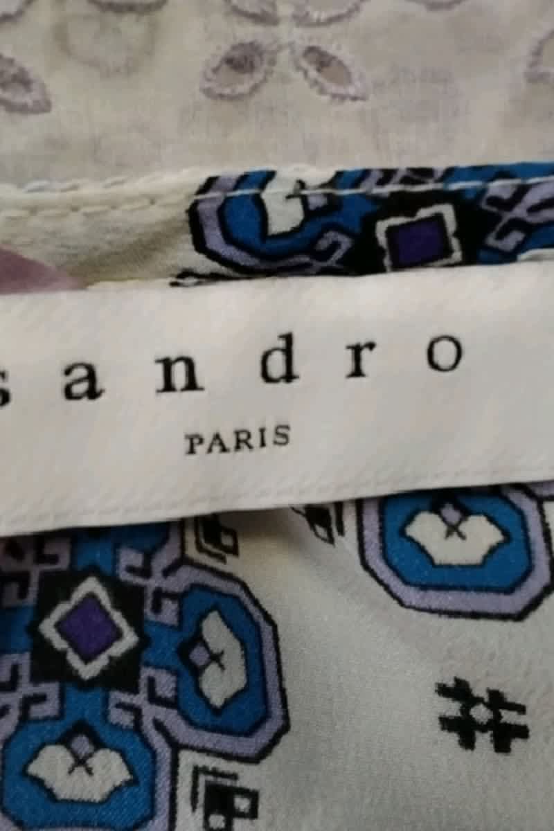 Robe Sandro  Blanc