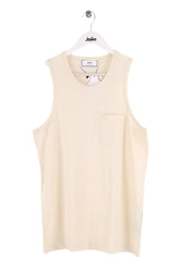 T-shirt Ami Ecru en Coton, taille L - Seconde Main