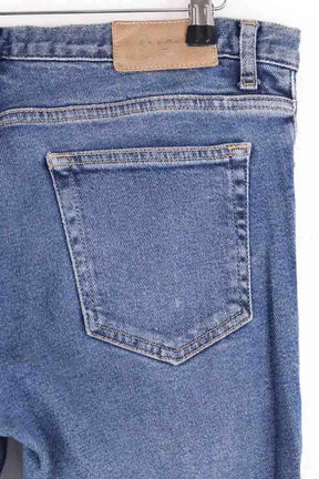 Jean slim Sandro Bleu en Coton