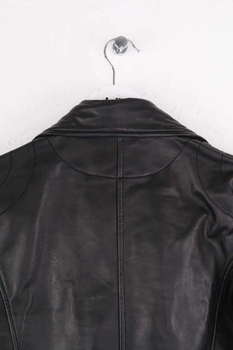 Veste Ba&Sh Etty Noir en Cuir