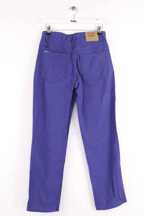 Jean droit American Vintage Violet en Coton