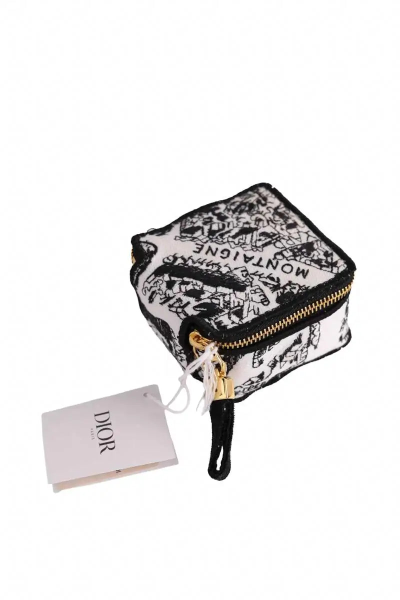 Vanity-case, trousse de toilette Dior Blanc en Coton