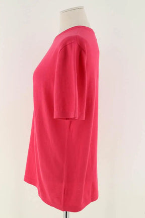 T-shirt Eric Bompard Rose en Coton