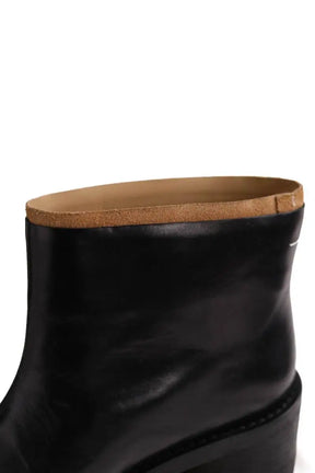 Boots Maison Martin Margiela Ankle Boots Noir en Cuir