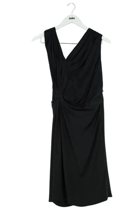 Robe Prada Noir en Soie, taille M - Seconde Main