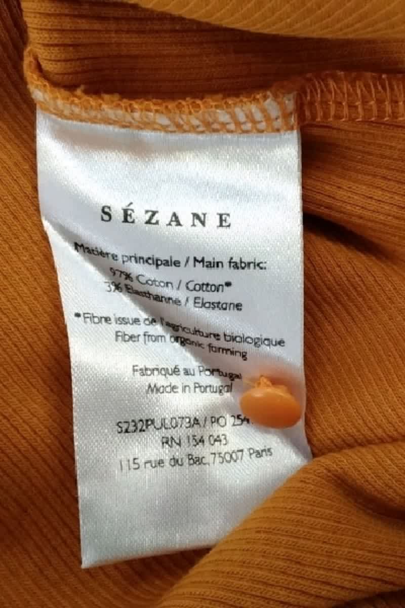 Pull Sézane  Orange