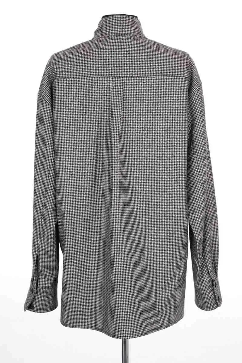 Chemise Pallas Noir en Laine