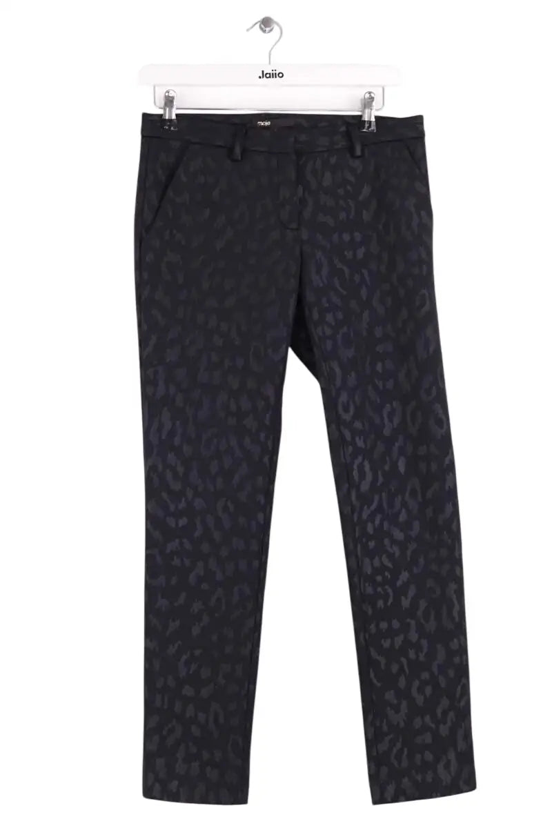 Pantalon Maje Noir en Synthétique, taille M - Seconde Main